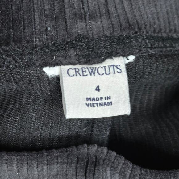 J. Crew Crewcuts‎ Girls' stretch corduroy leggings Black 4 - Picture 3 of 4